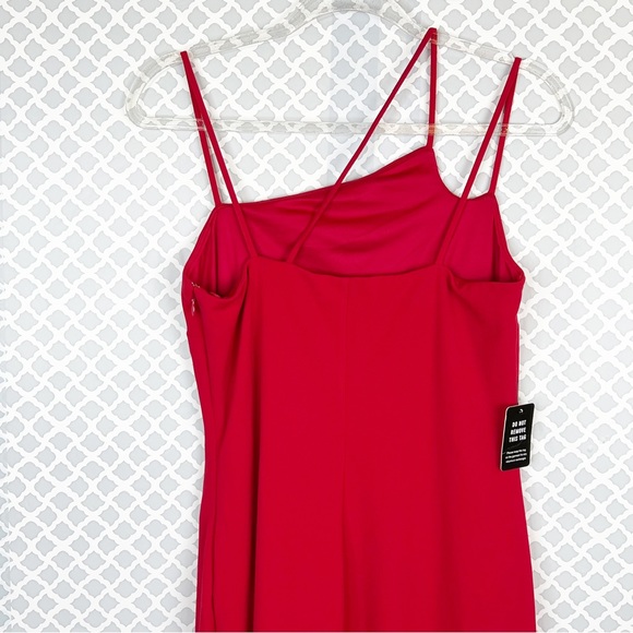 NWT Express Asymmetrical Strappy Bodycon Dress - Picture 6 of 10